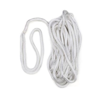 SPLICED BRAIDED ROPE HIGH TENACITY WITH EYE WHITE COLOR — F4514009 TREM