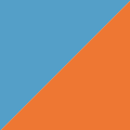 Scandi Blue & Orange Crush