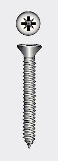 CROSS RECESSED TAPPING SCREW, COUNTERSUNK HEAD - 3.5x13 mm — 97982435 13 MTECH