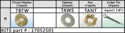 PRESSED-IN PROP KITS — 17052501 TB-PKT SOLAS