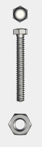 HEXAGON HEAD SCREWS - 5x16 mm — 9093345 16 MTECH