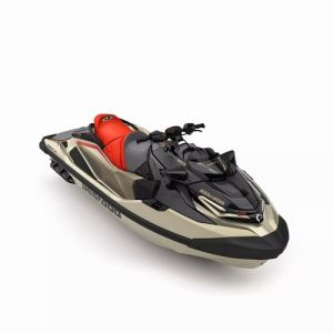 RXT-X 325 iBR with Tech Package Metallic Tan-Lava Red — 22SH SEA-DOO