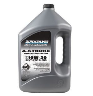 ENGINE OIL QUICKSILVER 10W-30 SEMI-SYNTHETIC 4L — 8M0152564 QSR